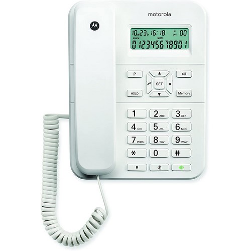 TELEFONO MOTOROLA CT202 BLANCO LCD                
