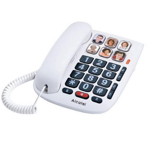 TELEFONO ALCATEL TMAX10 BLANCO TECLAS GRANDES     