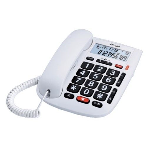 TELEFONO ALCATEL TMAX20 BLANCO PANTALLA           