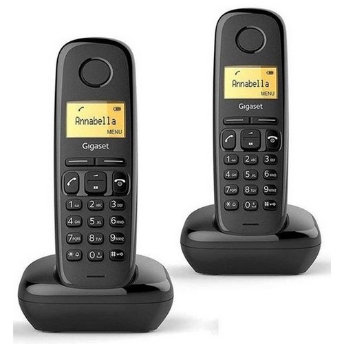 TELEFONO GIGASET A170 NEGRO DUO                   