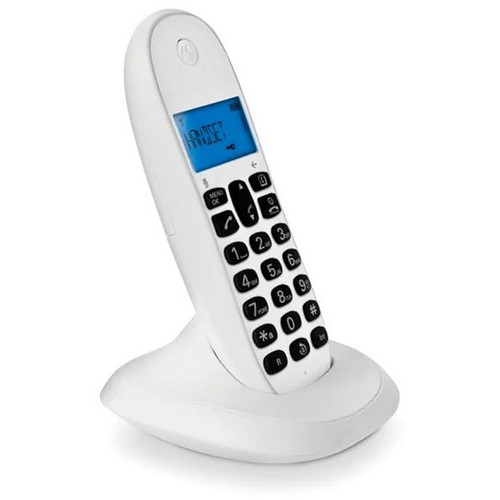 TELEFONO MOTOROLA C1001LB+ BLANCO MANOS LIBRES    