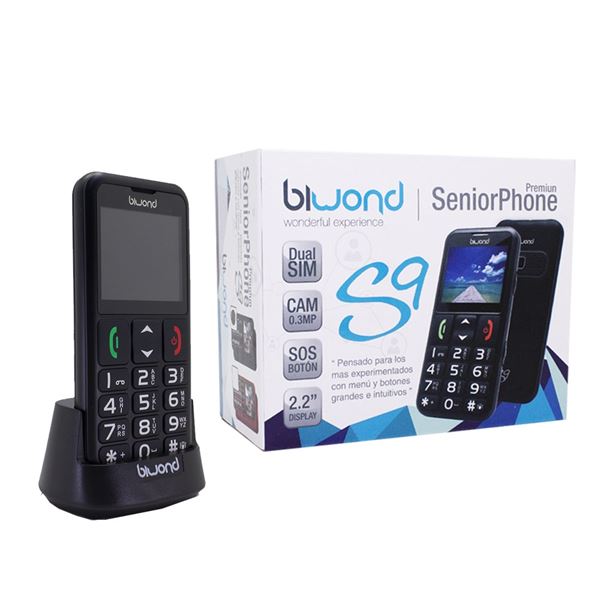 MOVIL BIWOND S9 53598 DUAL SIM NEGRO              