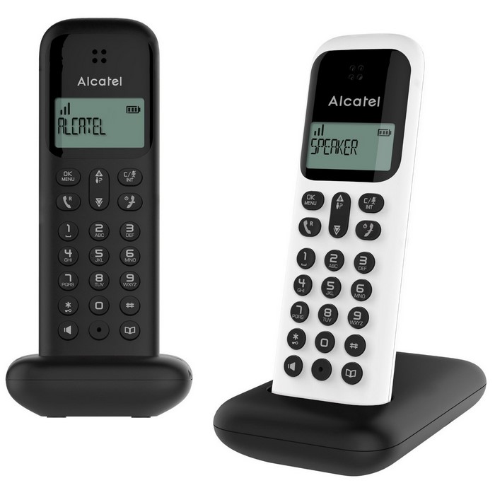 TELEFONO ALCATEL D285 BLANCO+NEGRO DUO            