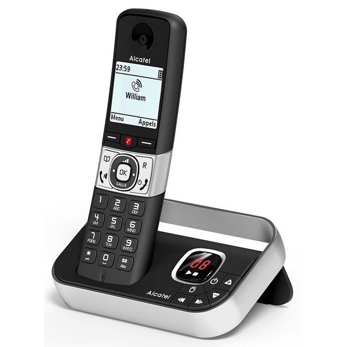 TELEFONO ALCATEL F890 VOICE NEGRO CON CONTESTADOR 