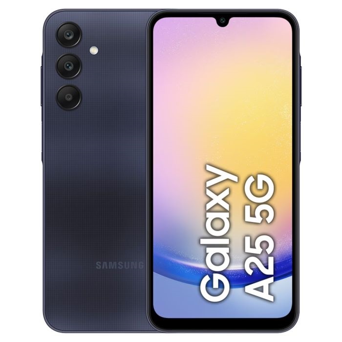 MOVIL SAMSUNG A25, 5G, 128GB, RAM 6GB, AZUL OSCURO