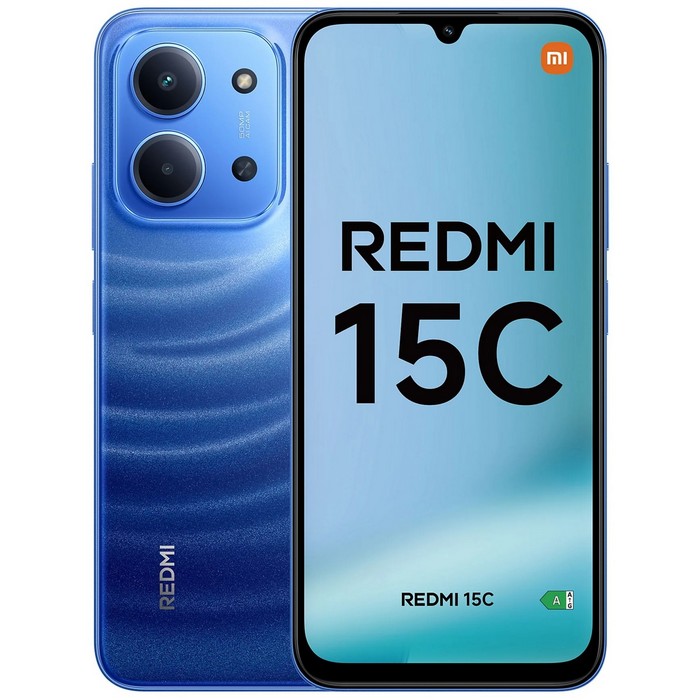 MOVIL XIAOMI REDMI 15C 4G, 128GB, RAM 4GB, AZUL   