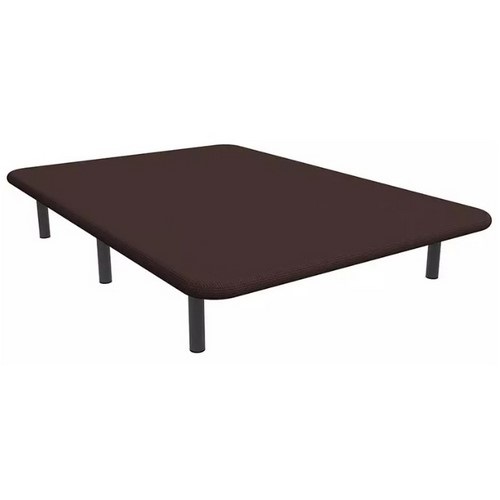 BASE TAPIZADA TAPILUJO ESTANDAR 5TR 90X190 CHOCO  