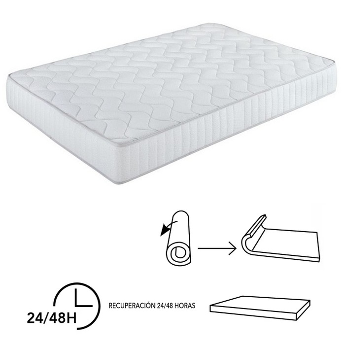 COLCHON PARIS 90X190 ALTO 22CM ENROLLADO          
