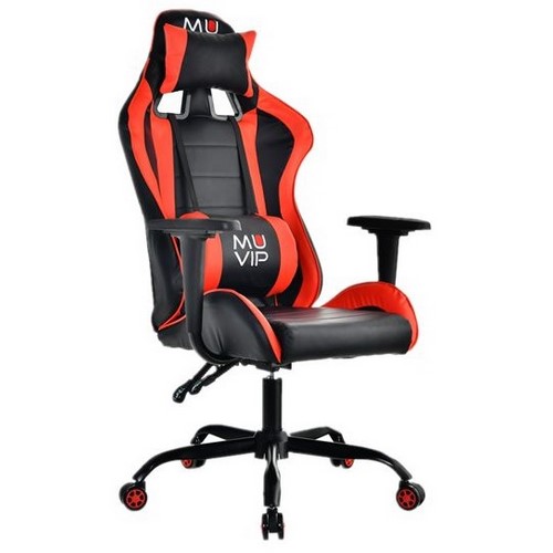SILLA GAMING MUVIP GM4000 MV0313 NEGRO/ROJO       