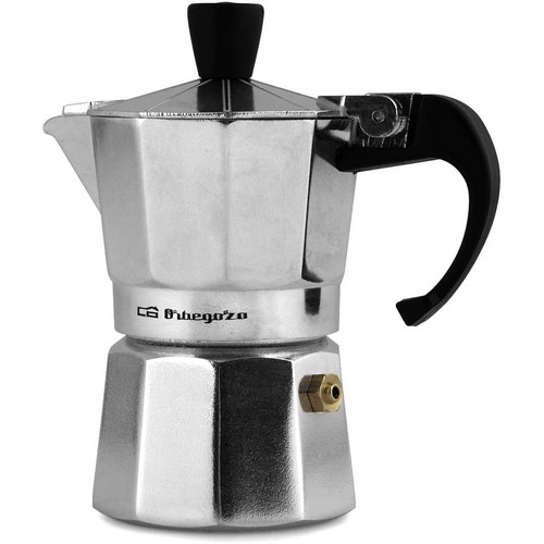 CAFETERA ORBEGOZO KF200 ALUMINIO 2 TAZAS          