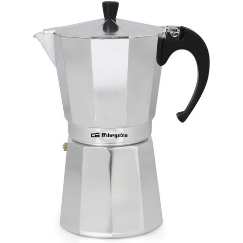 CAFETERA ORBEGOZO KF600 ALUMINIO 6 TAZAS          
