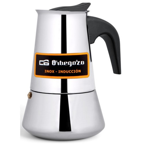 CAFETERA ORBEGOZO KFI260 INDUCCION ACERO 2 TAZAS  