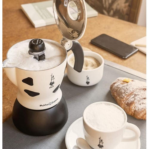 CAFETERA BIALETTI MUKKA EXPRESS CAPUCHINO 2 TAZAS 