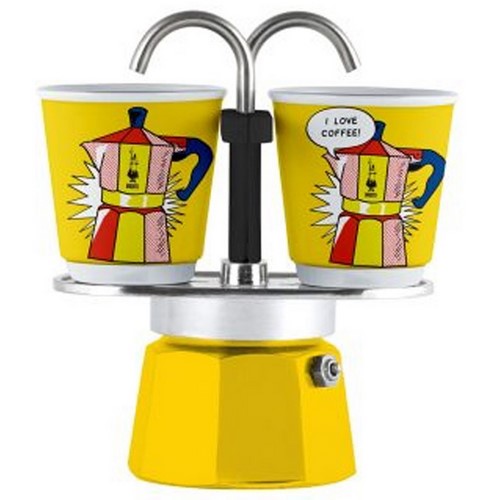 CAFETERA BIALETTI MINI EXPRESS LICHTENST.+ 2 TAZAS
