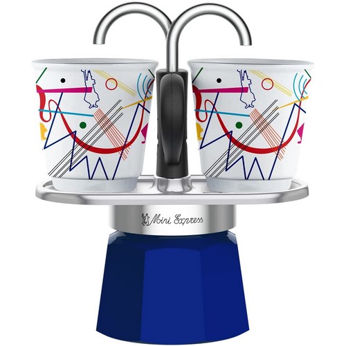 CAFETERA BIALETTI MINI EXPRESS KANDINSKY + 2 TAZAS