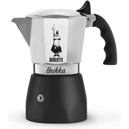 CAFETERA BIALETTI BRIKKA  ALUMINIO 4 TAZAS        