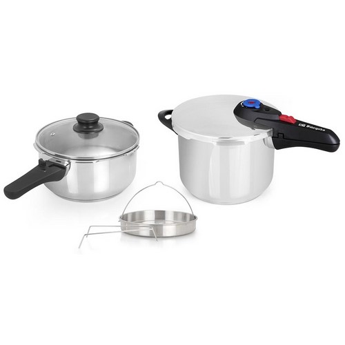 OLLA A PRESION ORBEGOZO HP4566 DUO 4+6 LITROS     