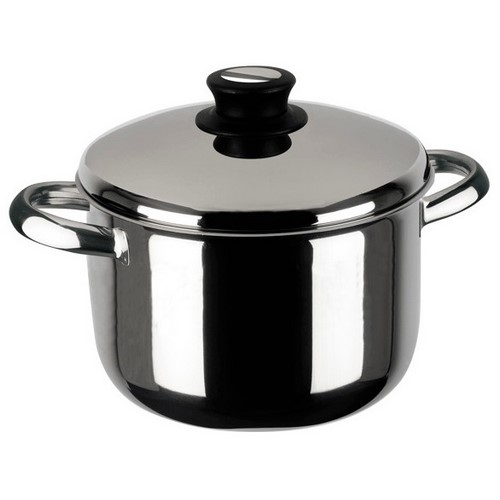 OLLA INOXIBAR FORMA N16 ACERO INOXIDABLE         