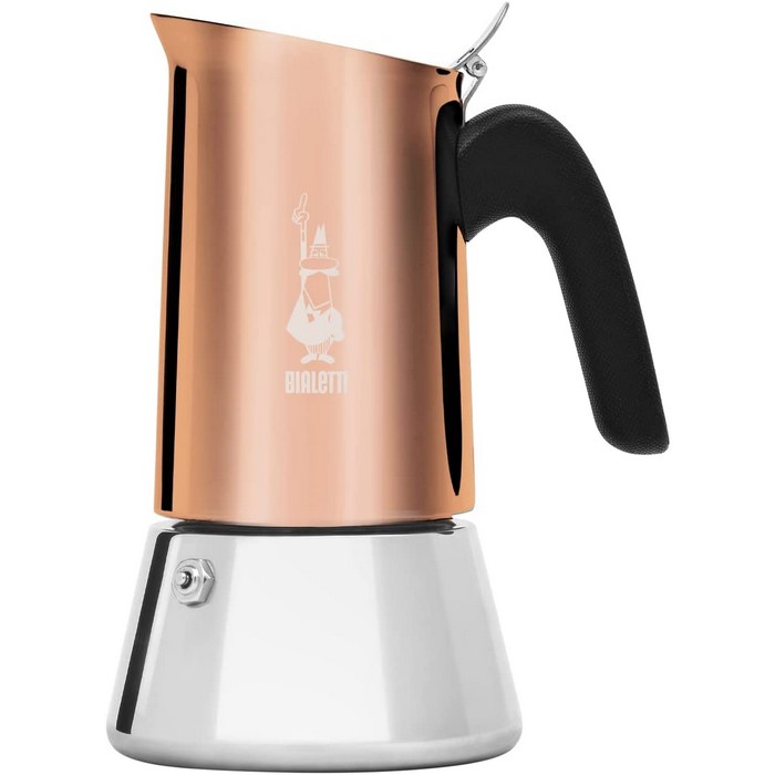 CAFETERA BIALETTI INDUCCION 6 TAZAS VENUS BRONCE  