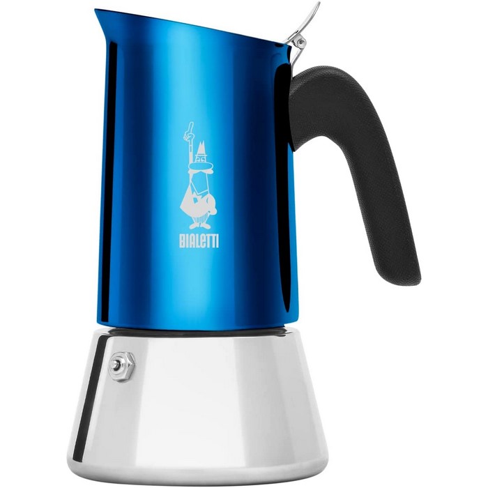 CAFETERA BIALETTI INDUCCION 4 TAZAS VENUS AZUL    