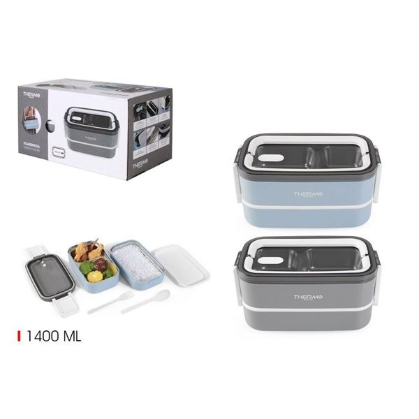 FIAMBRERAS THERMSPORT TERMICA 1400ML (SET 2 UNID) 