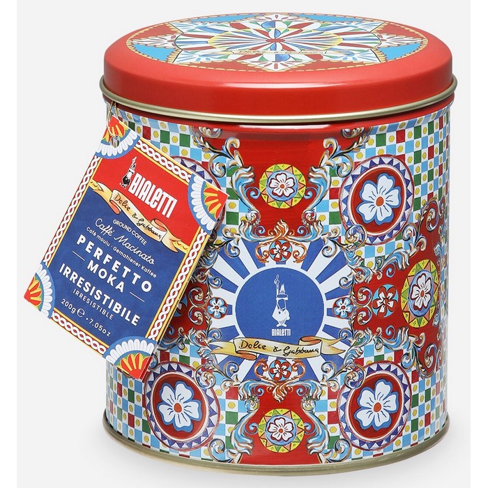 CAFE BIALETTI PERFETTO MOKA DOLCE&GABBANA LATA 200