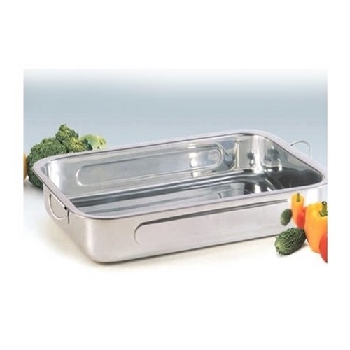 BANDEJA HORNO ENEIDE INOX CON ASA 40CM 4075       