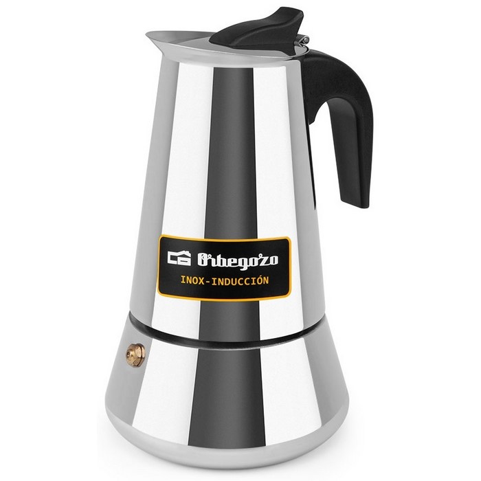 CAFETERA ORBEGOZO KFI660A INDUCCION ACERO 6 TAZAS 