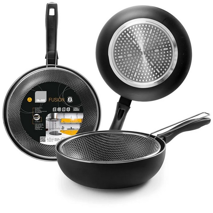 SARTEN FREIDORA IBILI FUSION N�26 CON CESTILLO    