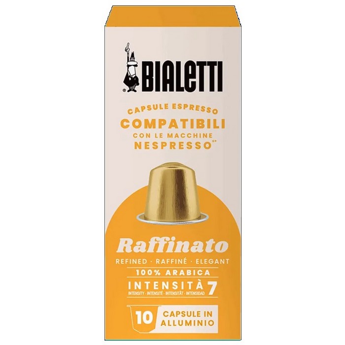 CAFE CAPSULAS BIALETTI NESPRESSO RAFFINATO 10UD   