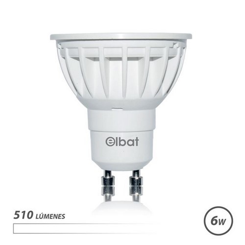 BOMBILLA LED ELBAT EB0304 6W GU10 LUZ BLANCA 510LM
