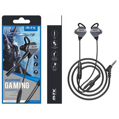 AURICULAR MTK GAMING CT021 CON MICROFONO          