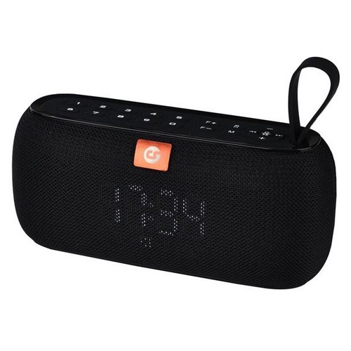 ALTAVOZ RELOJ COOLSOUND CS0218 10W BLUETOOTH NEGRO