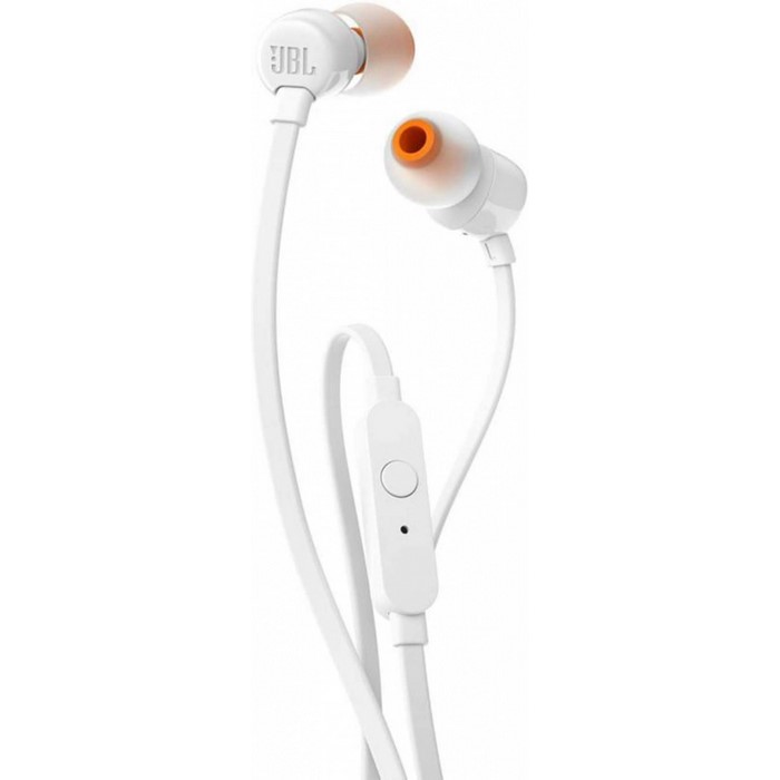 AURICULAR JBL TUNE T110 MINI JACK CON MICR, BLANCO