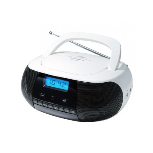 RADIO CD SUNSTECH CRUSM400 USB BLANCO             
