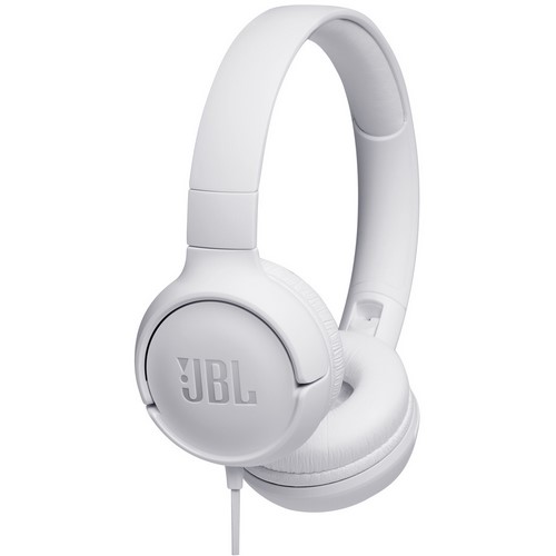 AURICULAR JBL T500 CON CABLE MINI JACK BLANCO     