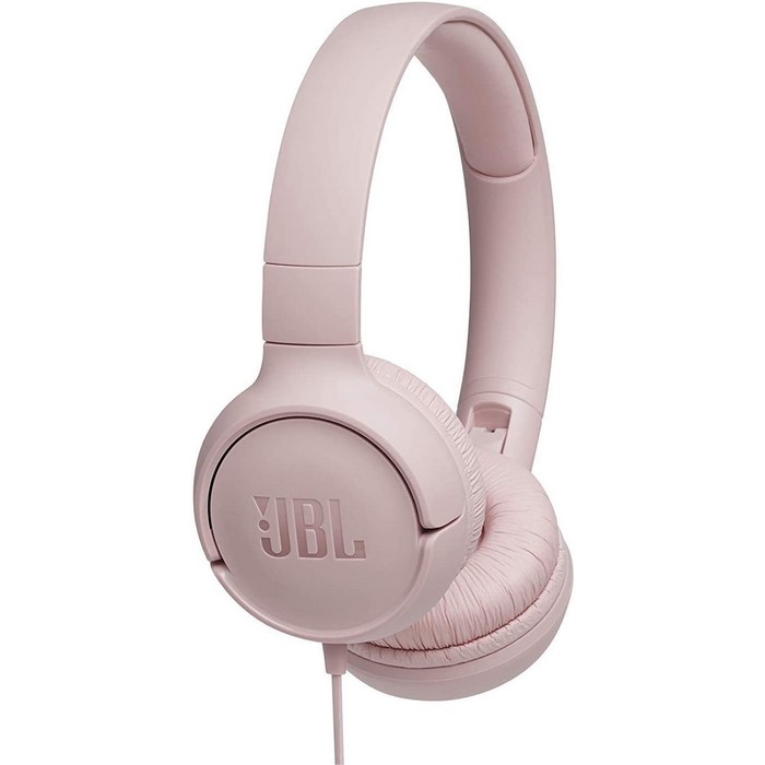 AURICULAR JBL T500 CON CABLE MINI JACK ROSA       
