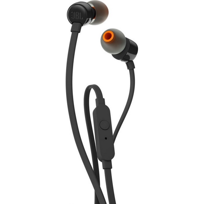 AURICULAR JBL TUNE T110 MINI JACK CON MICRO NEGRO 