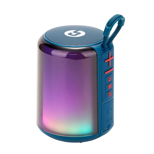 ALTAVOZ COOLSOUND CS0258 5W BLUETOOTH, LED, AZUL  