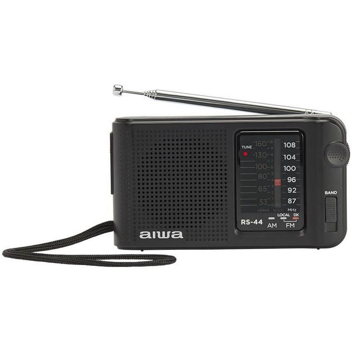 RADIO AIWA RS44, A PILAS, NEGRO                   