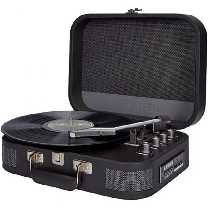 TOCADISCO AIWA VPX1951 MALETIN BT USB NEGRO       