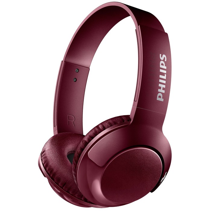 AURICULAR PHILIPS SHB3075M2PK ROJO BT MANOS LIBRES