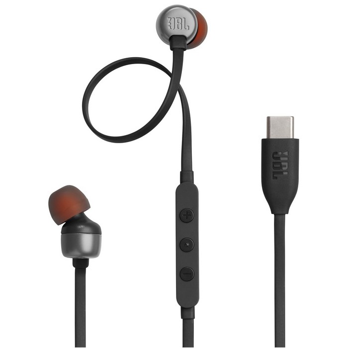 AURICULAR JBL TUNE 310C TIPO C CON MICRO NEGRO    