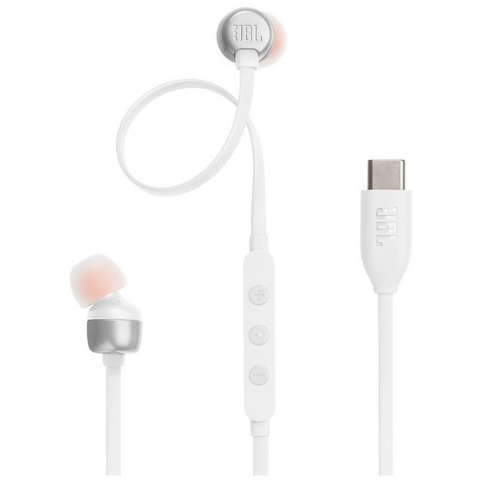 AURICULAR JBL TUNE 310C TIPO C CON MICRO BLANCO   