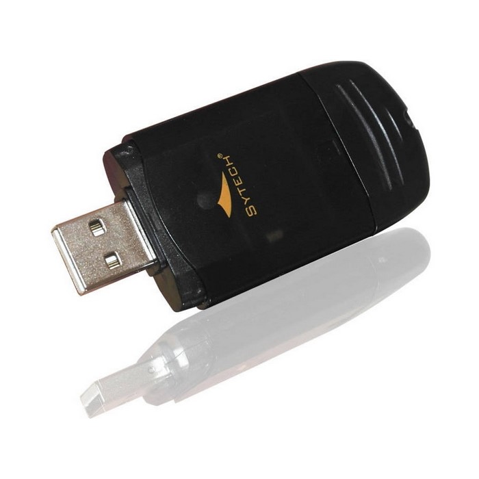 LECTOR TARJETAS USB SYTECH SY196 UNIVERSAL 7 EN 1 