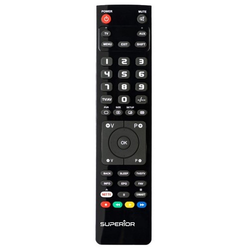 MANDO TELEVISOR SUPERIOR UNIVERSAL 2 EN 1         