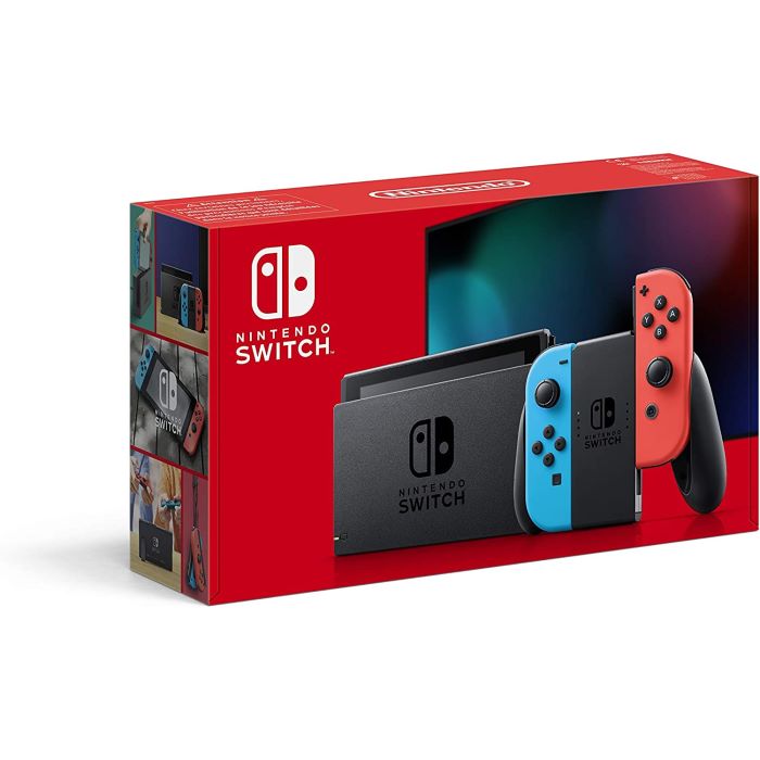 CONSOLA NINTENDO SWITCH AZUL/ROJA NEON            