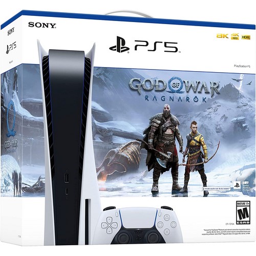 CONSOLA SONY PLAYSTATION 5 (PS5)+GOD OF WAR+MANDO 