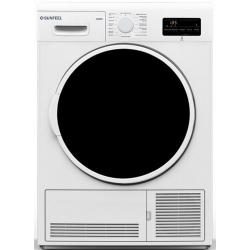 SECADORA SUNFEEL SC800D, B, 8 KILOS, CONDENSACION 