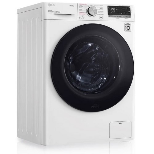 LAVADORA SECADORA LG F4DV5509SMW, 9-6 KG.,1400RPM 